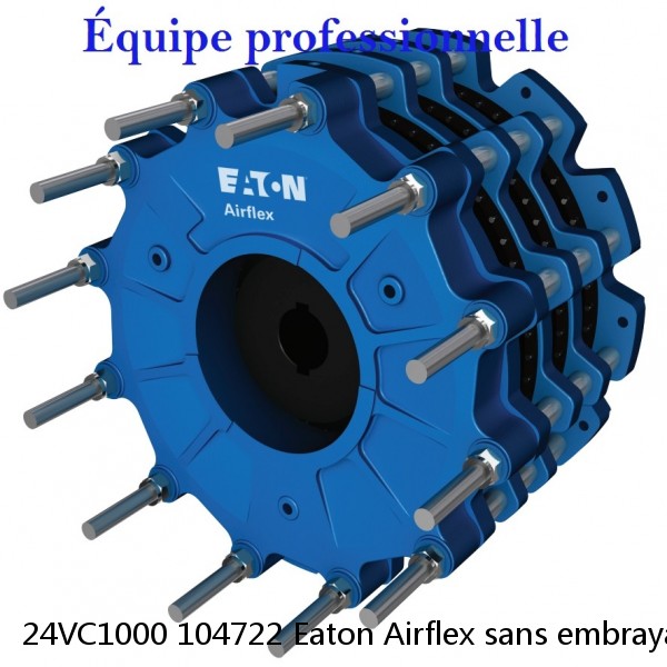 24VC1000 104722 Eaton Airflex sans embrayages et freins Axial Lock #2 image